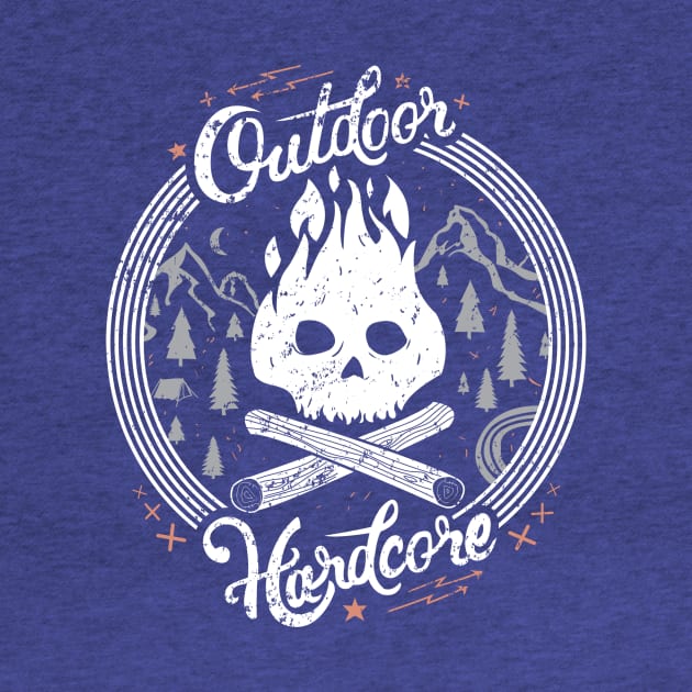 Outdoor Hardcore by flowwestprintandapparel